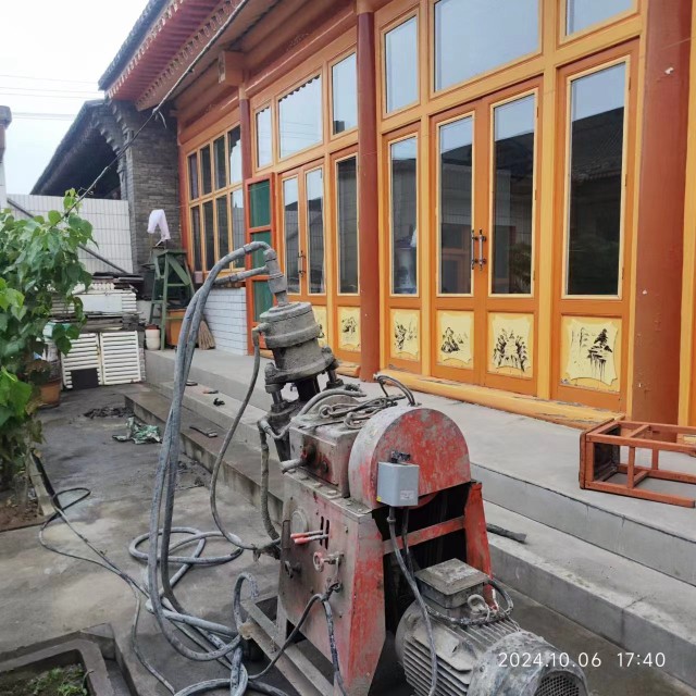 隰县房屋地基沉降注浆加固施工